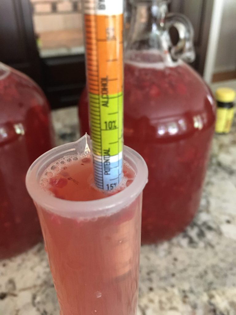 Mead making - hydrometer