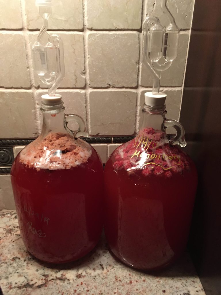 Mead fermenting