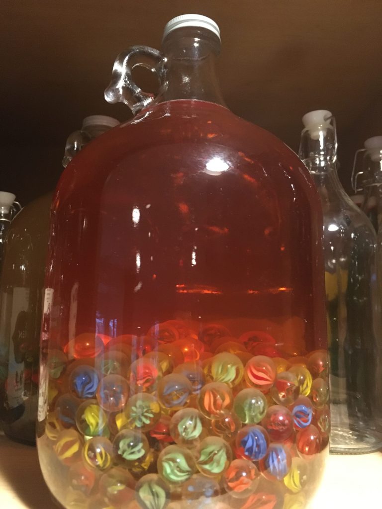 Secondary mead fermenting